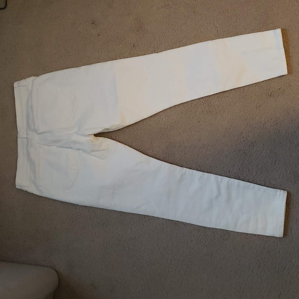 LOFT White  Slim Pockets Jeans - Picture 3 of 4